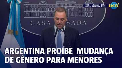 Argentina proíbe mudança de gênero para menores