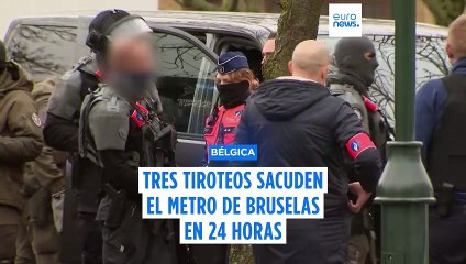 Tercer tiroteo en Bruselas tras la huida el miércoles de dos encapuchados con fusiles kalashnikov