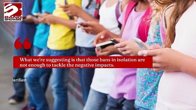 School phone bans doesn't improve grades or behaviour: 'We need to do more than just ban phones in schools'