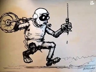 moto dessin Louis RUNEMBERG © Adagp