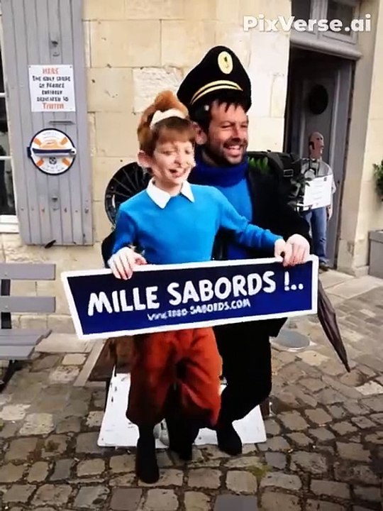 Tintin et Capitaine Haddock