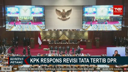 Tatib Baru DPR, Jubir KPK: Kami Belum Terima Salinan Revisi Tata Tertib DPR