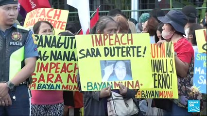 Cámara de Representantes de Filipinas vota a favor de destitución de vicepresidenta Duterte