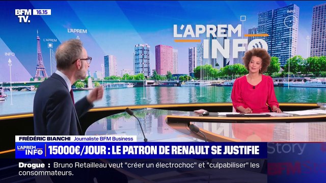 Je travaille 80 heures par semaine : le patron de Renault se justifie sur sa rémunération de 5,5 millions d'euros