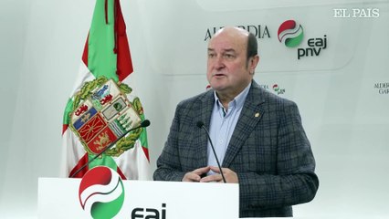 Ortuzar renuncia a su reelección como presidente del PNV: "Ha sido una decisión muy meditada"