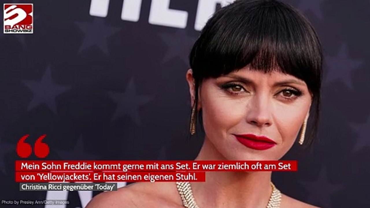 Christina Ricci: Sohn will in ihre Fußstapfen treten