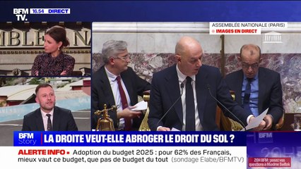 Droit du sol à Mayotte: Ian Boucard (LR) évoque une "forte obstruction" qui fait "durer le débat inutilement" à l'Assemblée nationale