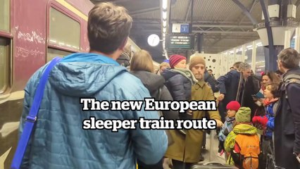 The new European Sleeper route