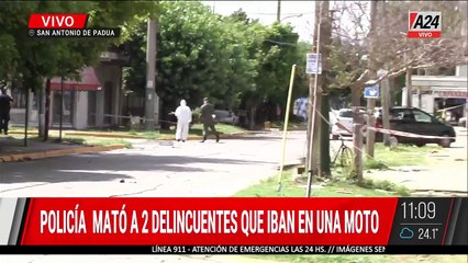 SE IDENTIFICÓ COMO POLICÍA, DISPARÓ Y LOS MATÓ EN SAN ANTONIO DE PADUA