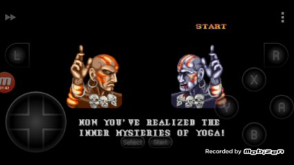 Street Fighter II Turbo: Hyper Fighting Dhalsim vs Dhalsim luta completa
