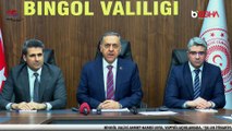 Vali Usta: “Bingöl’de hasarlı 5 bin 153 yapı yıkıldı”