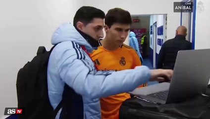 La reacción de Gonzalo al ver su primer gol con el Real Madrid