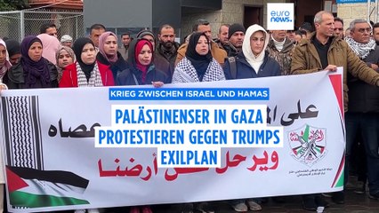 Palästinenser über Trumps Gaza-Plan: "Wir werden Gaza mit unserem eigenen Willen wiederaufbauen"