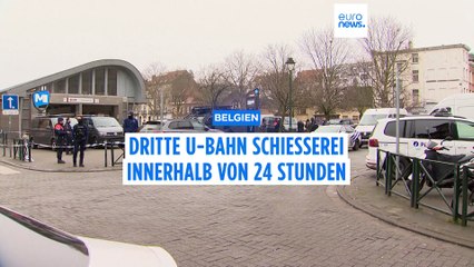 Neue Schießerei an Brüsseler U-Bahn-Station: Ein Verletzter