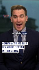 German activists sue X demanding election influence data
