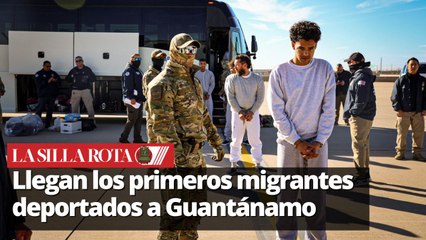 Aterriza en Guantánamo el primer vuelo militar con inmigrantes deportados desde EE.UU.