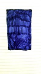 Asciugamano blu fai da te per barbie