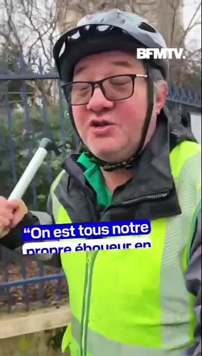 Paris: une journée avec Ludovic, éboueur aux 400.000 abonnés sur Tiktok