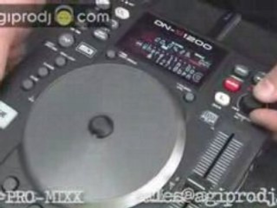 Denon DN-S1200 CD/MP3/USB/MIDI Media Controller