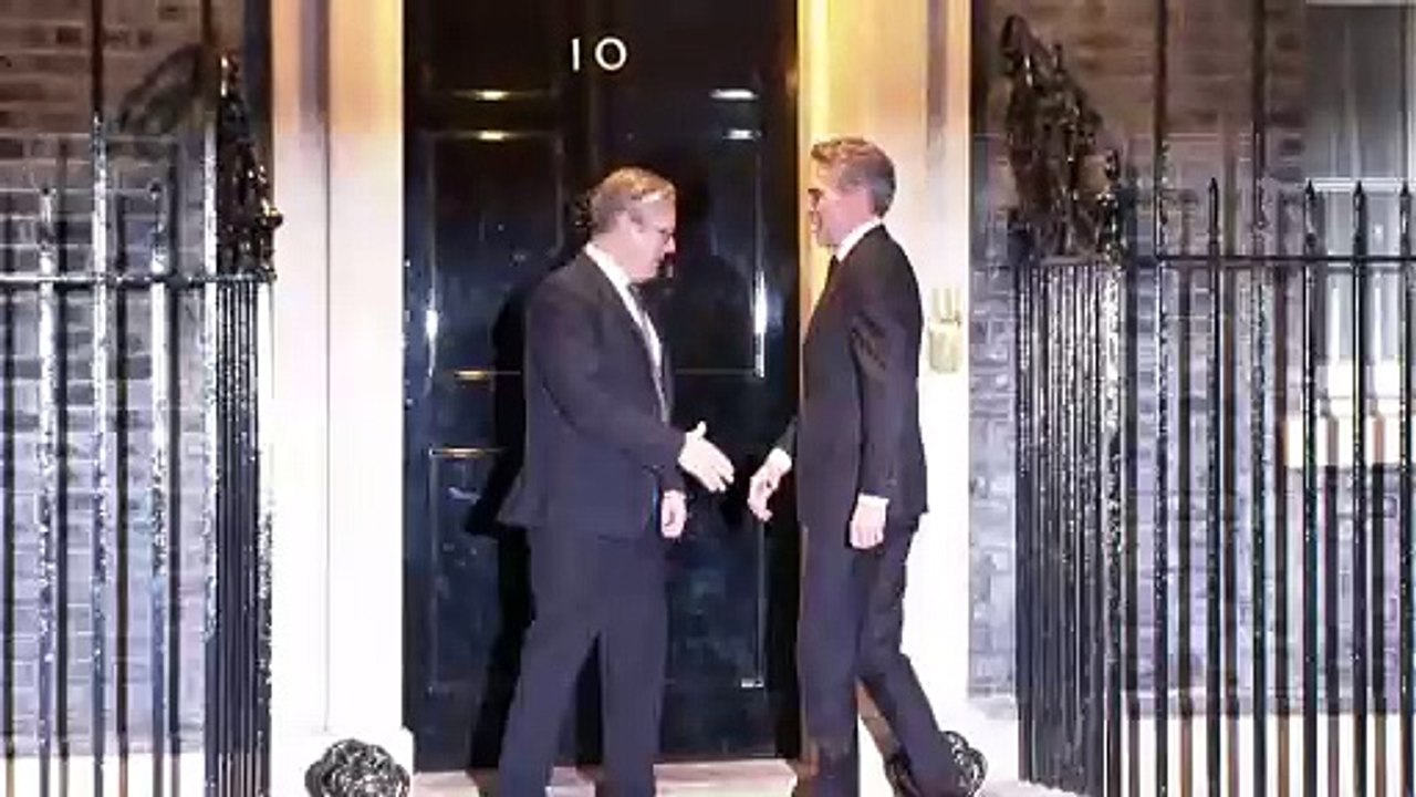 Keir Starmer welcomes Dutch PM to Downing St