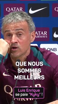 PSG - Luis Enrique : On est meilleurs sans Mbappé !