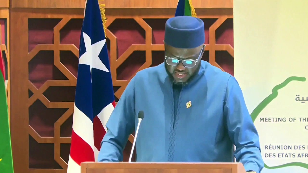 Discours d'El Malick Ndiaye à la Réunion des présidents de parlements des États africains atlantiques