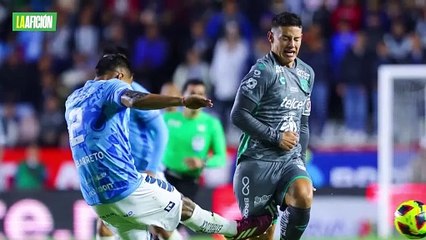 James Rodríguez recibió brutal patada en la espalda durante el Pachuca vs León