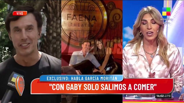 Roberto García Moritán habló a fondo de su relación con Gaby Espino tras la cena romántica: Nos estamos...