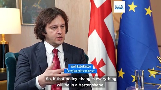 Brussels needs to be more flexible in EU membership talks, Georgia's PM tells Euronews