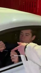El video de Franco Colapinto con un grupo de fans que se volvió viral