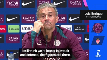 Enrique believes PSG are better without Mbappé