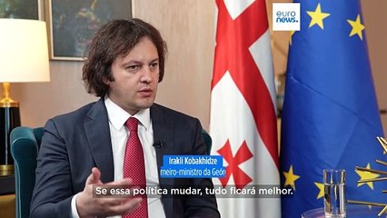 Exclusivo:"Bruxelas precisa de ser mais flexível nas negociações de adesão à UE", diz o primeiro-ministro da Geórgia