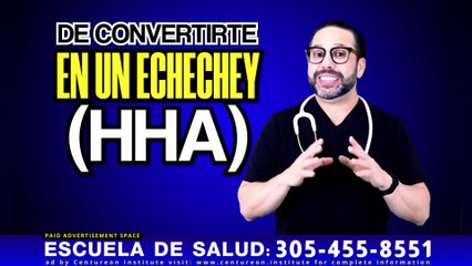 Curso de HHA cerca de Doral