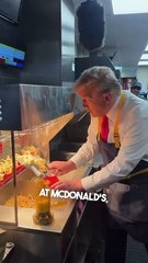 Donald Trump just got a job at McDonald’s 😂
