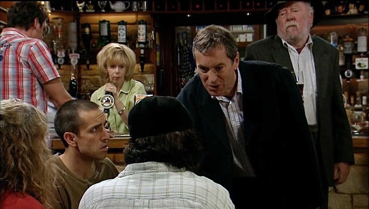 Emmerdale Ashley vs Zak Lisa & Sam Dingle 7th August 2006