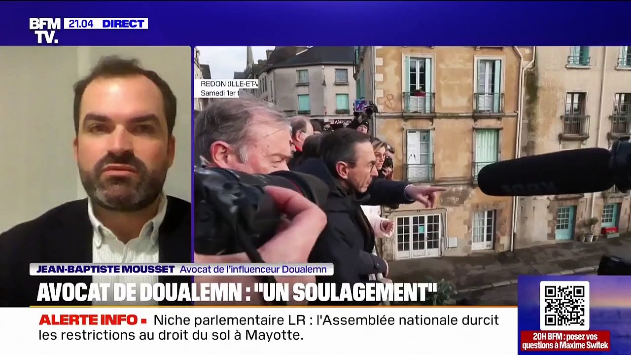 OQTF de Doualemn annulée: l'avocat de l'influenceur évoque "un soulagement"
