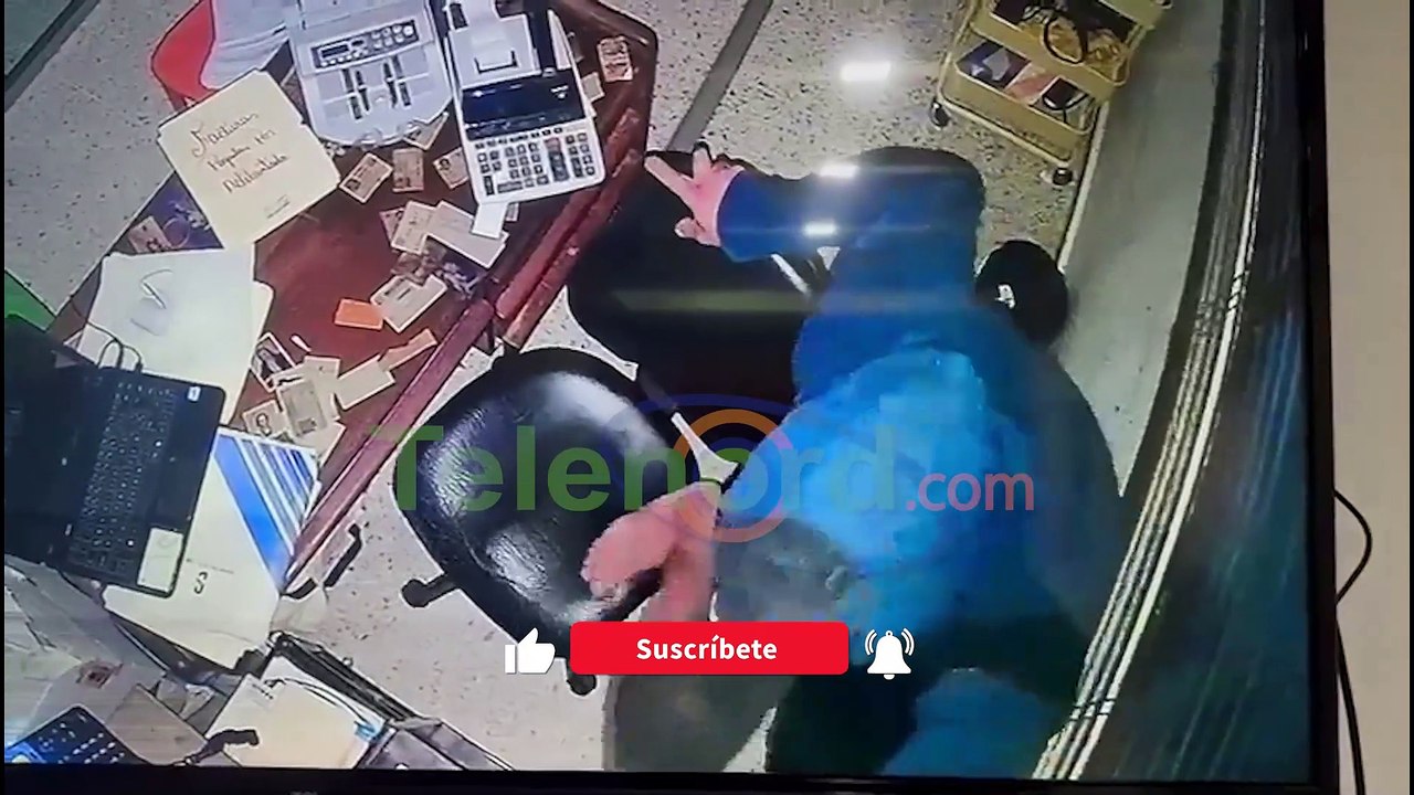 Ladrones perpetraron robo en una ferretería de SFM; cámaras de seguridad captan el hecho