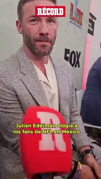 Julian Edelman, exjugador de los Patriots habló de su experiencia con la NFL en México