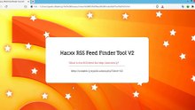 Hacxx RSS Feed Finder Tool V2