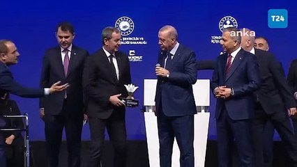Ziraat Bankası Genel Müdürü “En büyük hayırsever benim” dedi, Erdoğan "Ben verdim deme, devlet verdi" yanıtını verdi