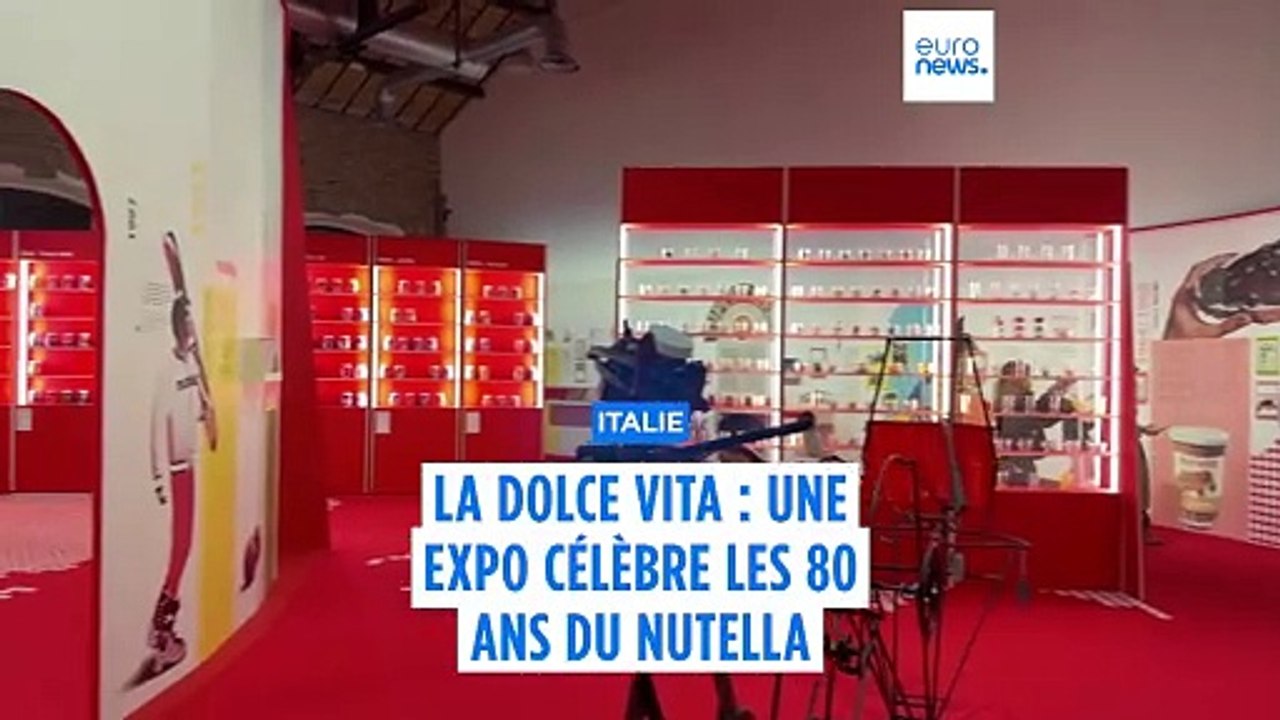 Nutella fête ses 60 ans : une exposition à Rome retrace l'histoire de la célèbre pâte à tartiner