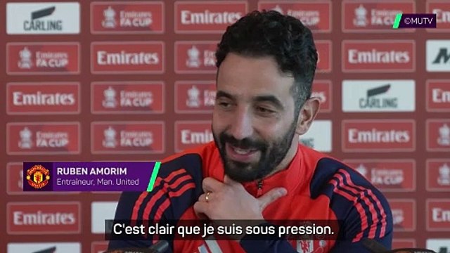 Man. United - Amorim : Être sous pression, c'est excitant