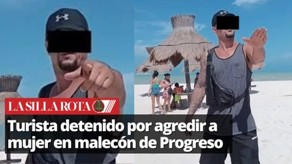 Detienen a turista en Progreso, Yucatán, tras agredir verbalmente a una mujer