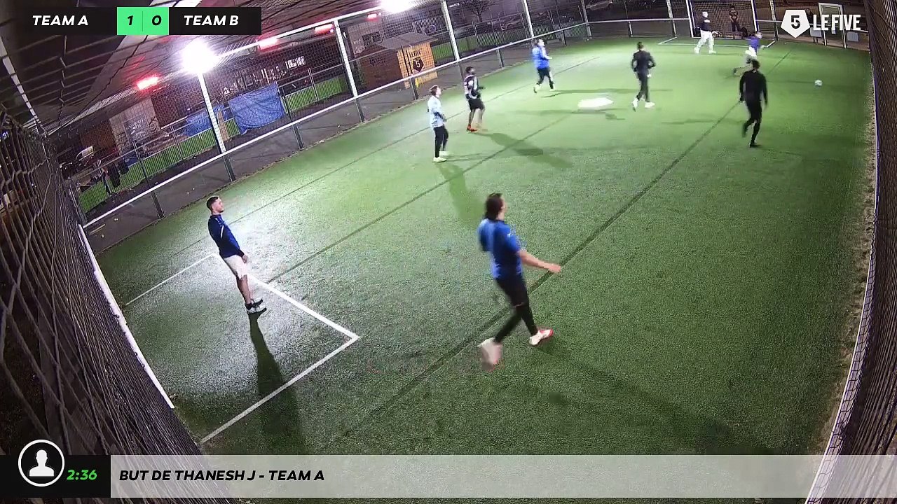 But de Thanesh J - Team A
