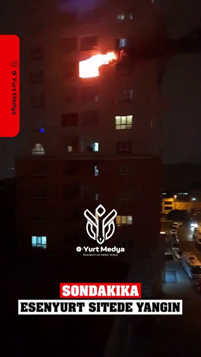 #sondakika Esenyurt Star Towers'da yangın çıktı