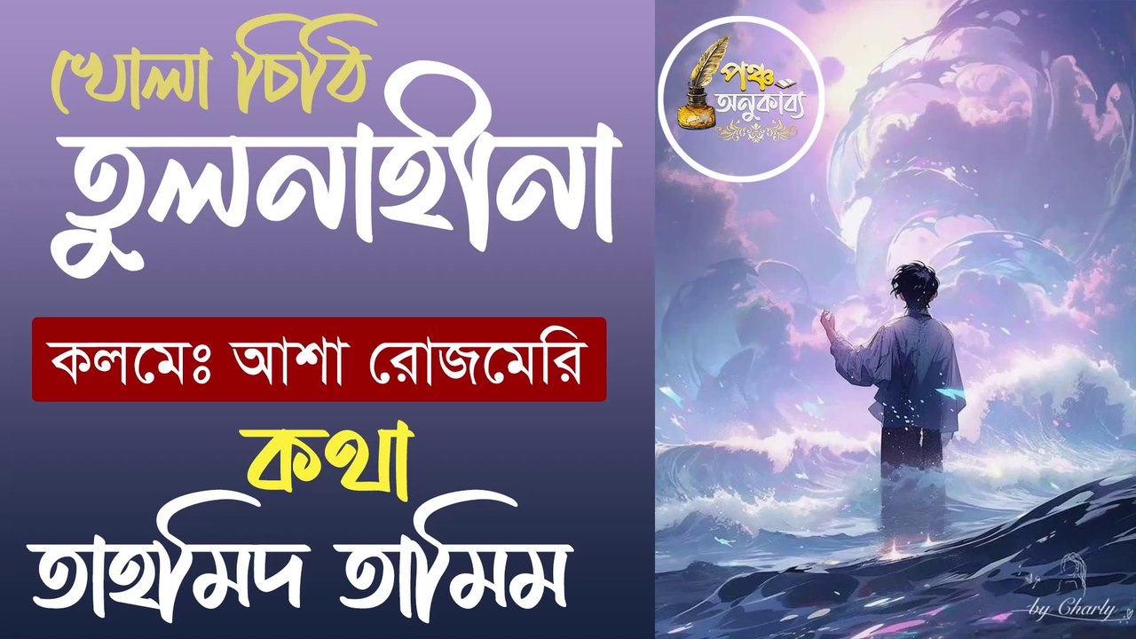 খোলা চিঠি | তুলনাহীনা। আশা রোজমেরি। Pancha Anukabyo #panchaanukabyo #Romantic #KHOLA_CHITHI