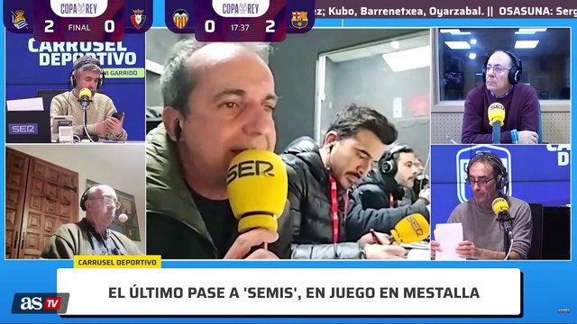 Resumen del Valencia vs FC Barcelona, Carrusel