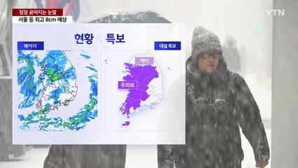[날씨] 서울 '대설주의보', 출근길 최고 8cm...한파에 '빙판' 비상 / YTN