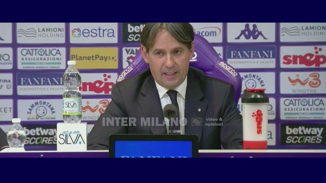 Fiorentina-Inter 3-0 * Simone Inzaghi: sconfitta che ci fa male, ma sono convinto che questa squadra saprà reagire.