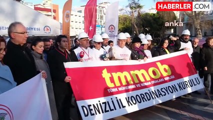 Denizli'de 6 Şubat Depremleri Anma Etkinliği